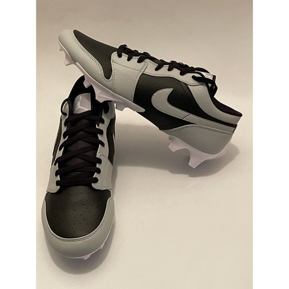 Nike Air Jordan 1 Low TD Shadow 2.0 Football Cleats FJ6245-002 Men’s Size 14 US main image 6